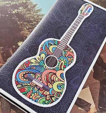 Woman's Acoustic Guitar Wallet | Pakapalooza