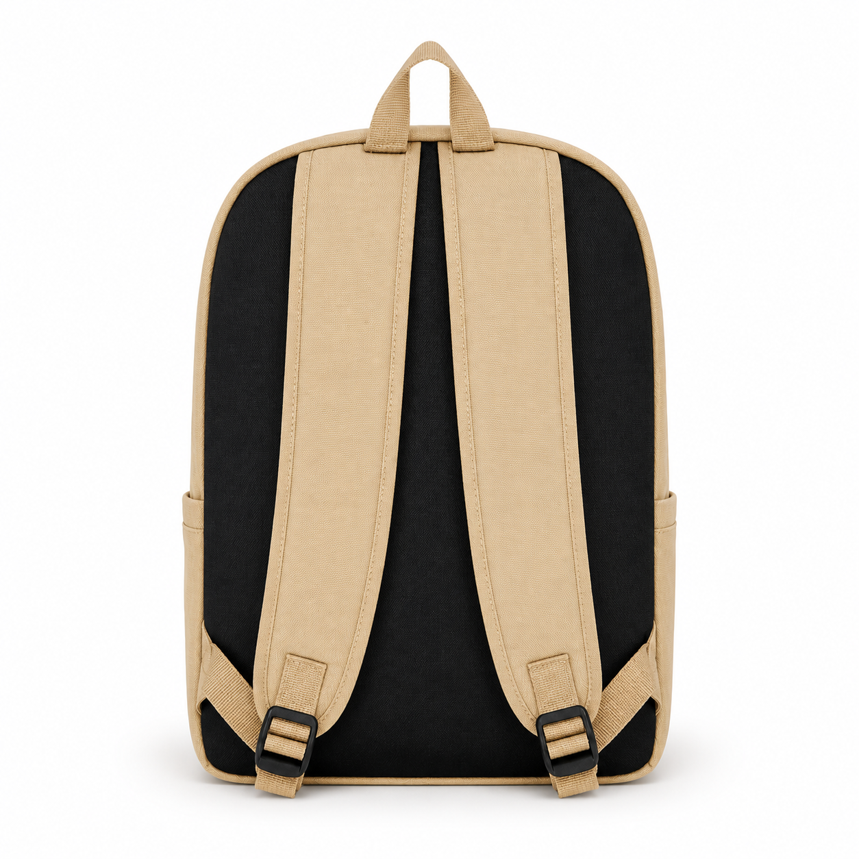 Back view of the Corgi backpack featuring padded adjustable shoulder straps and a cushioned back panel.