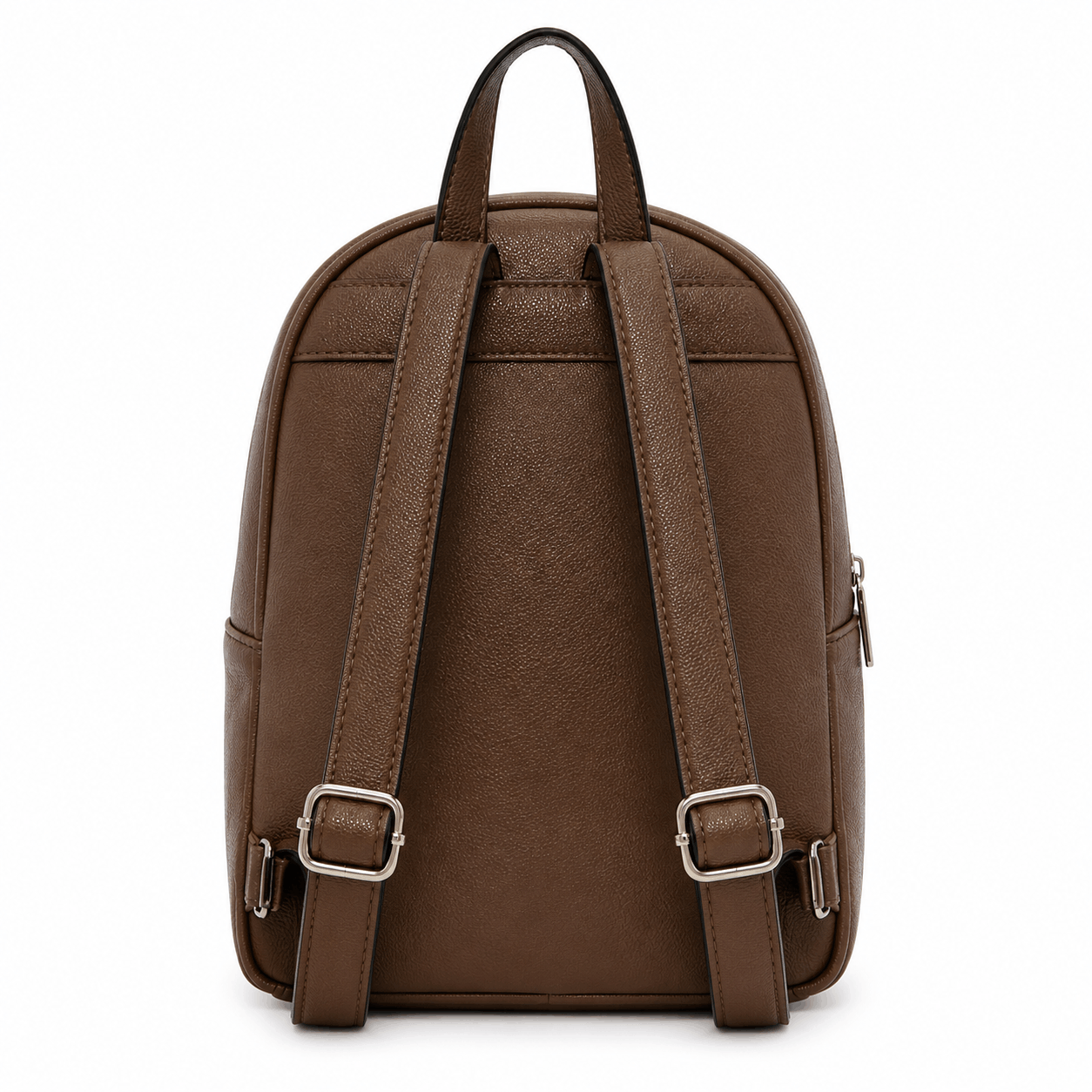 Back view of the mini sloth backpack with adjustable shoulder straps