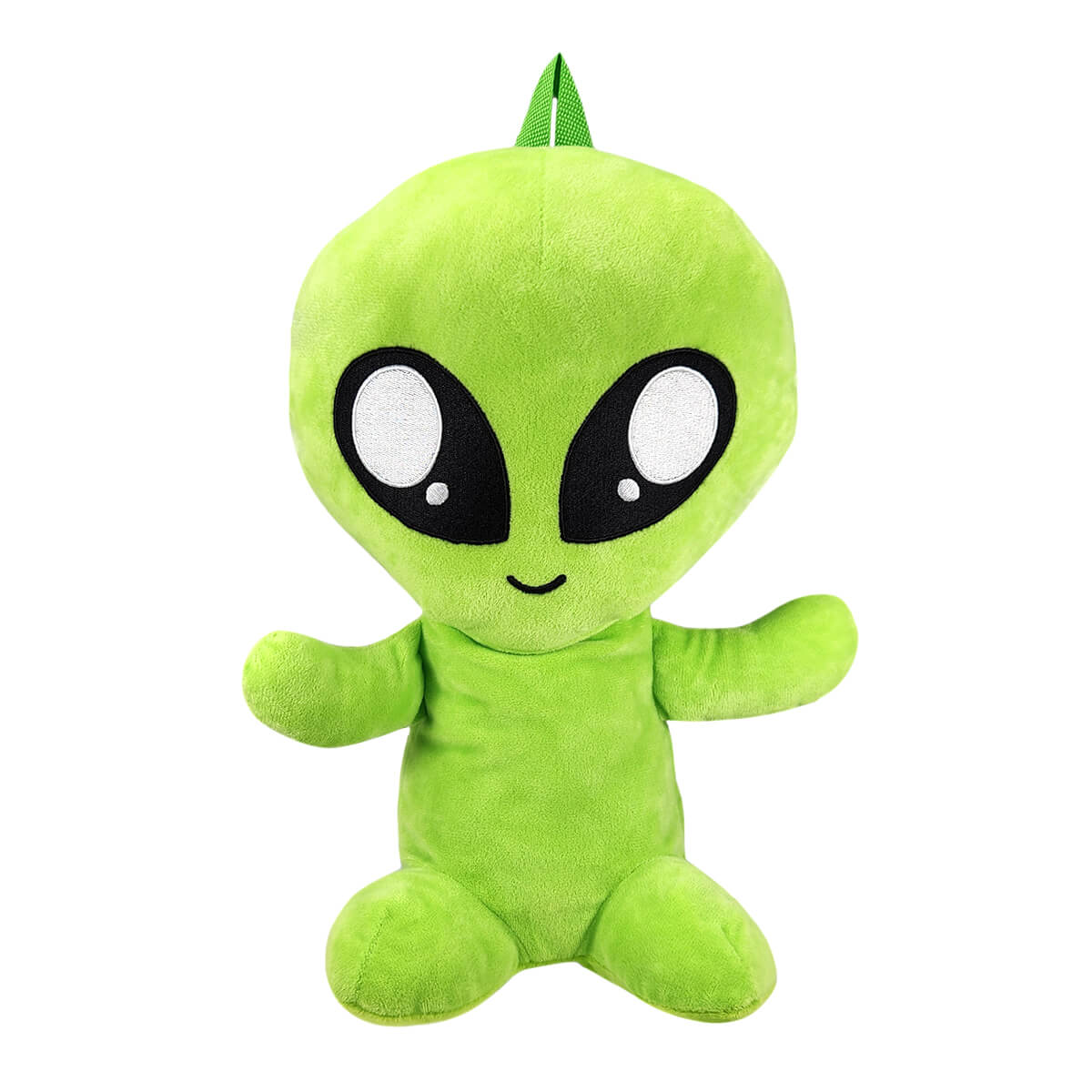 Plush Baby Alien Mini Backpack, Front | Pakapalooza