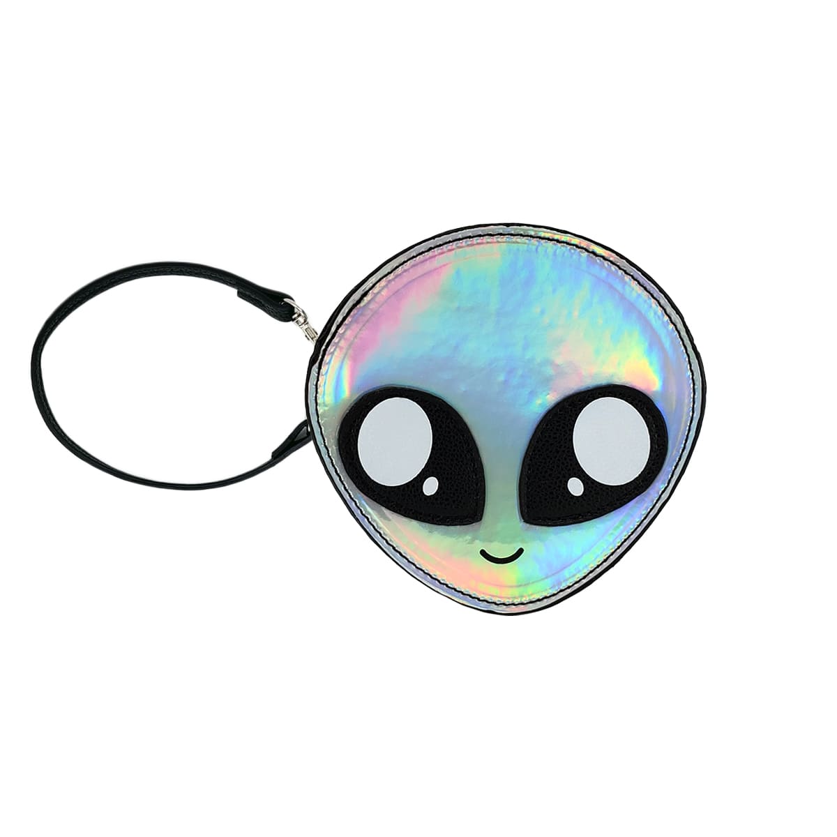 Alien Face Mini Wristlet, Front | Pakapalooza