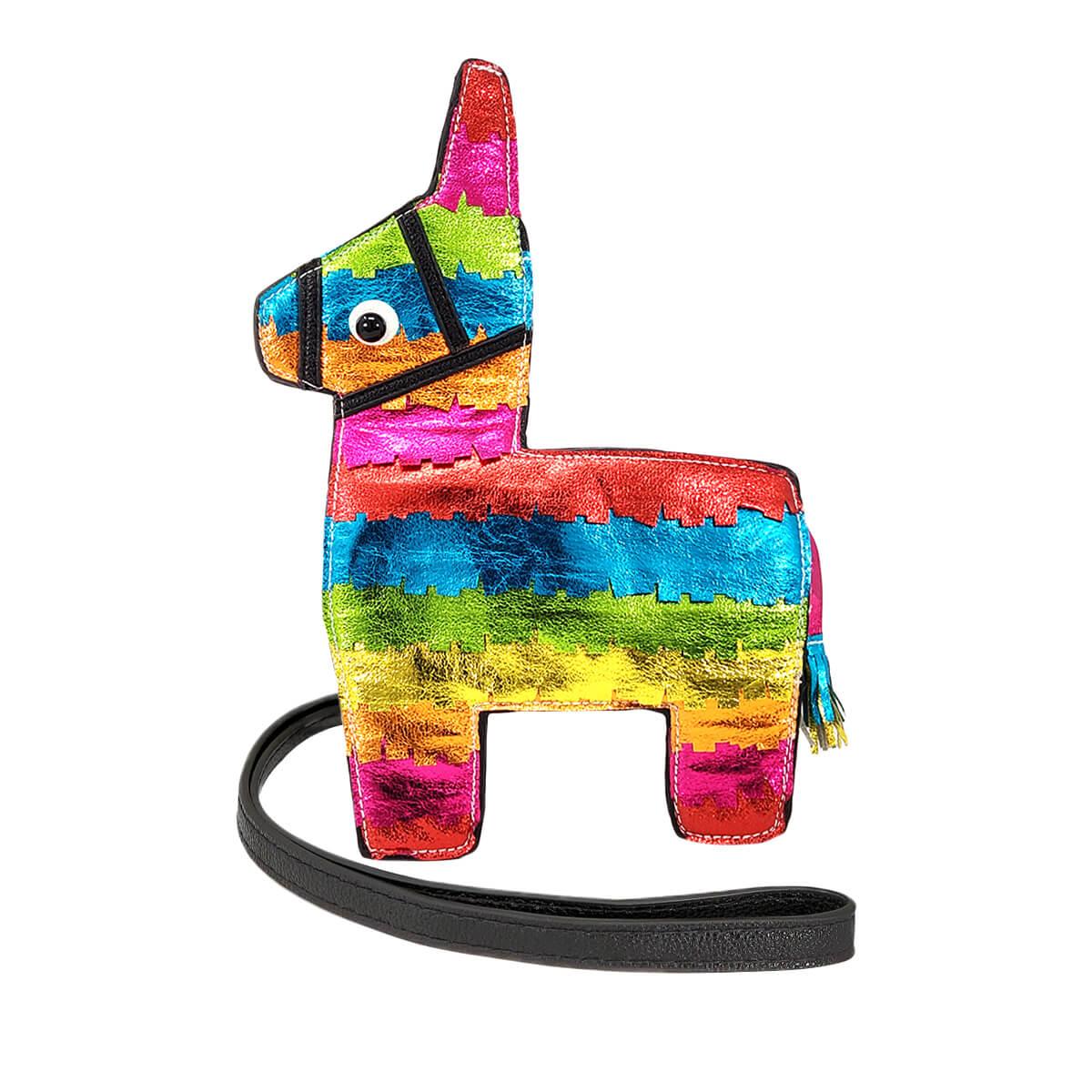 Piñata Donkey Crossbody Bag, Front | Pakapalooza