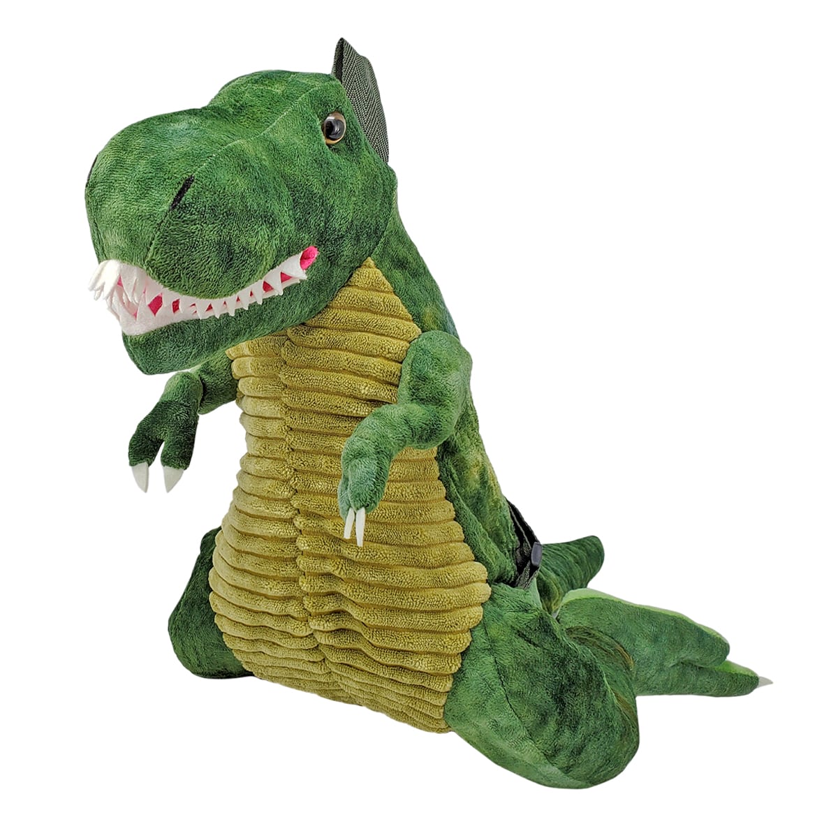 Plush Dinosaur Mini Backpack, Front | Pakapalooza