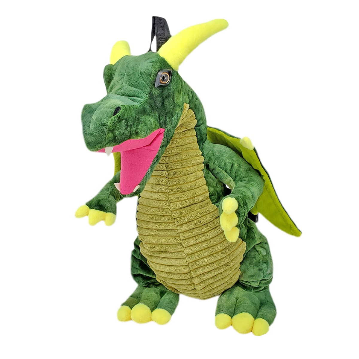 Plush Dragon Mini Backpack, Front | Pakapalooza