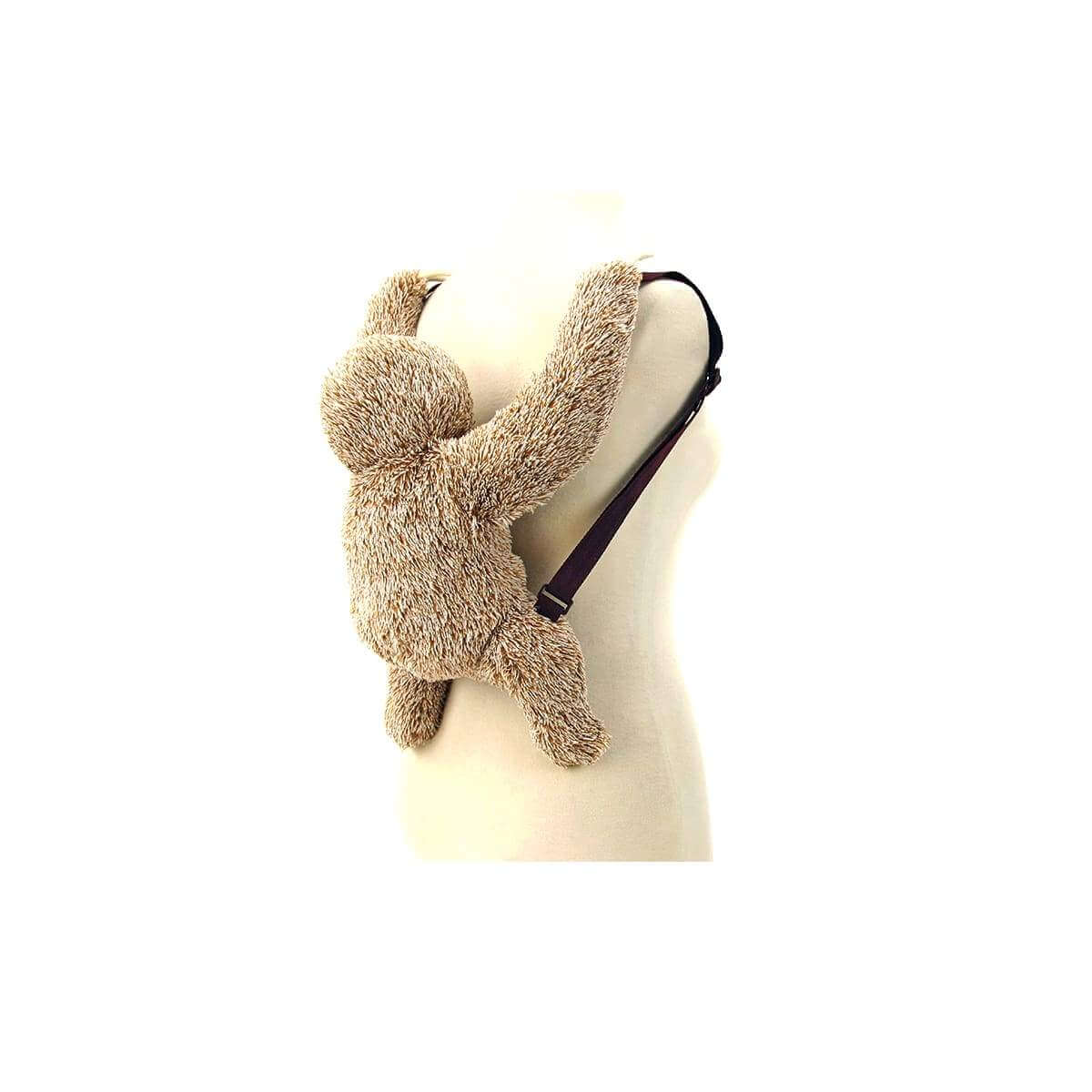 Plush Sloth Mini Backpack, Model | Pakapalooza