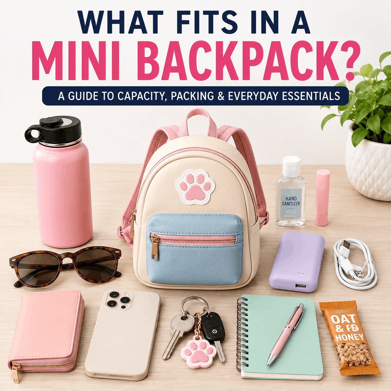 What Fits in a Mini Backpack? Complete Size & Packing Guide