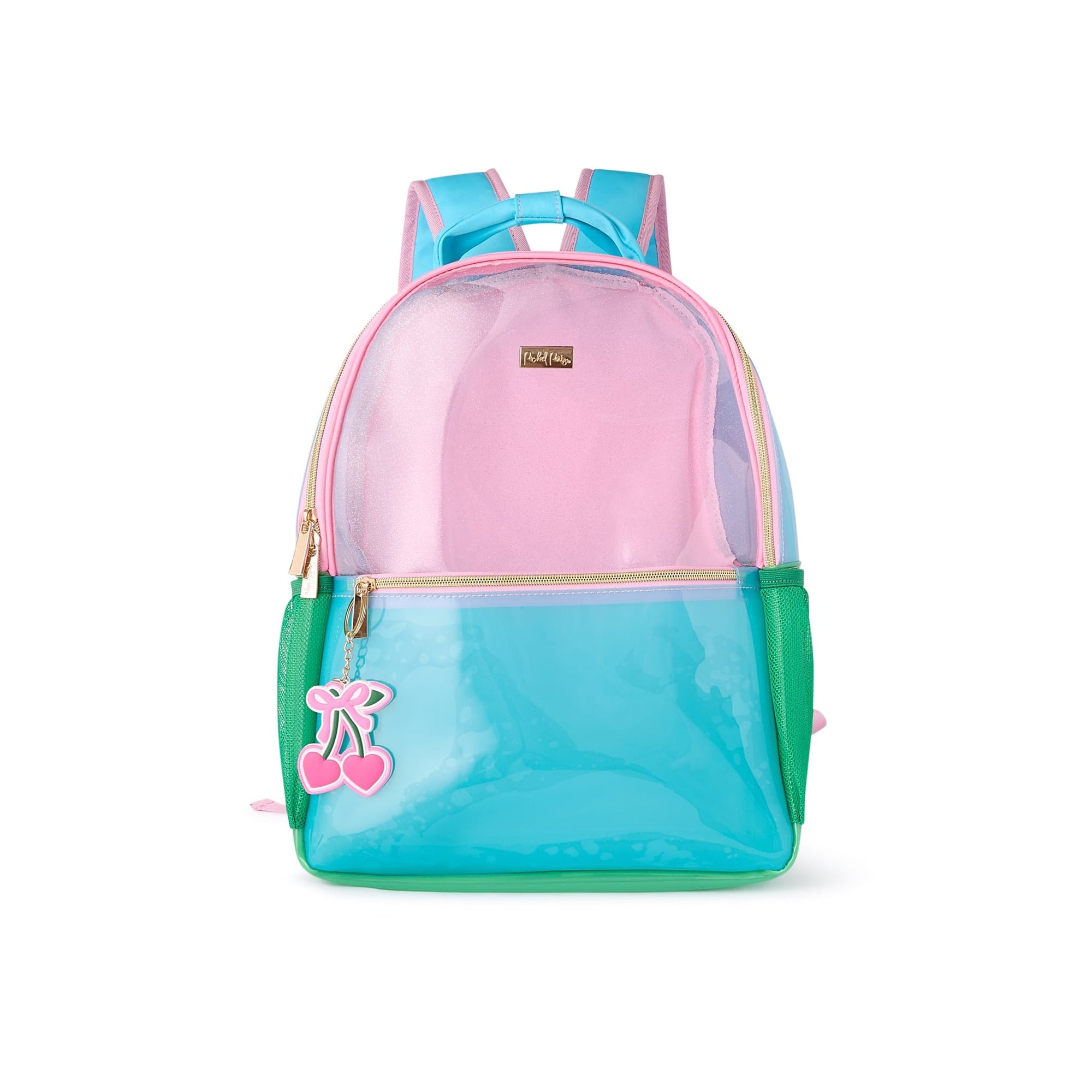 Clear Color Block Jelly Backpack | School & Travel Bag