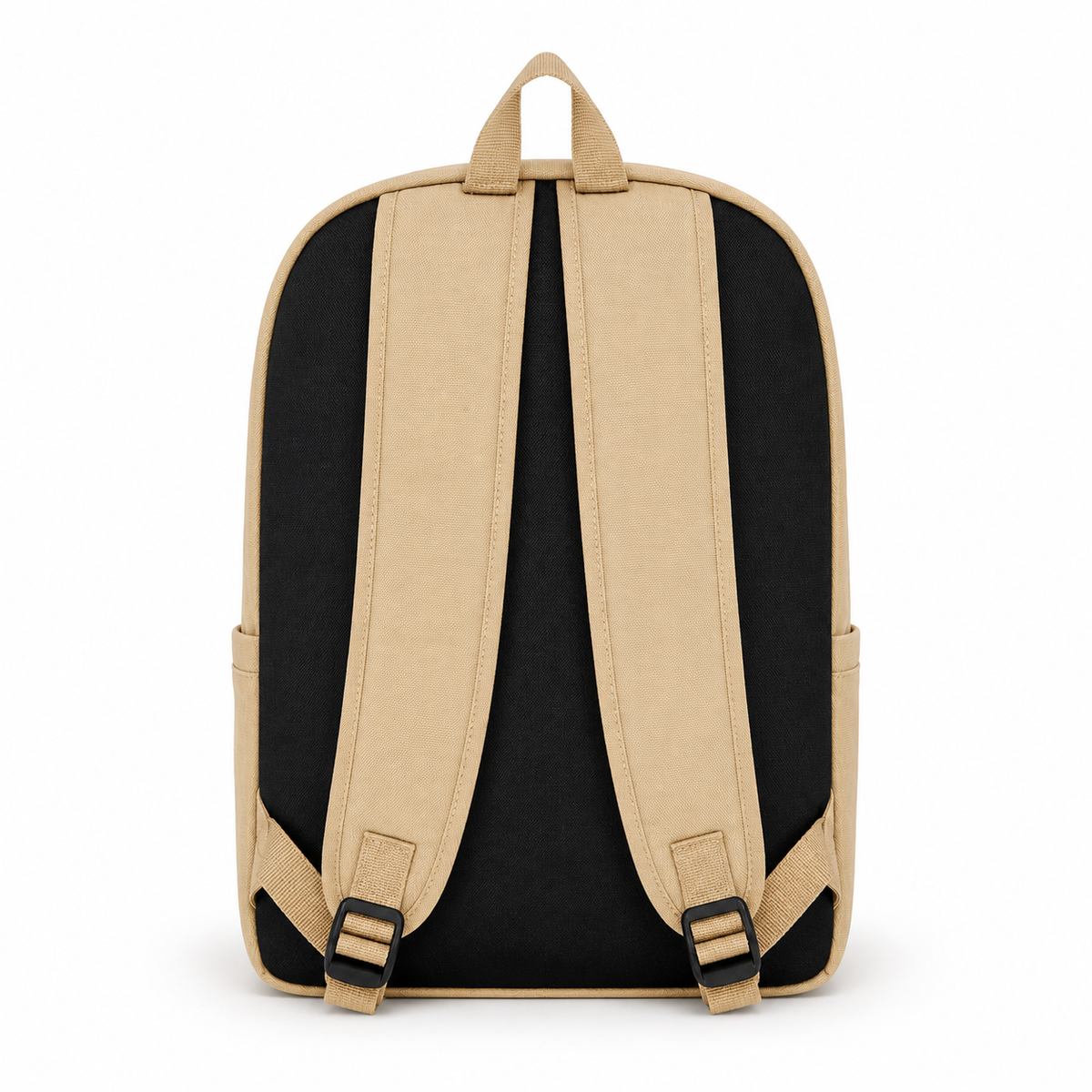 Back view of the Corgi backpack featuring padded adjustable shoulder straps and a cushioned back panel.