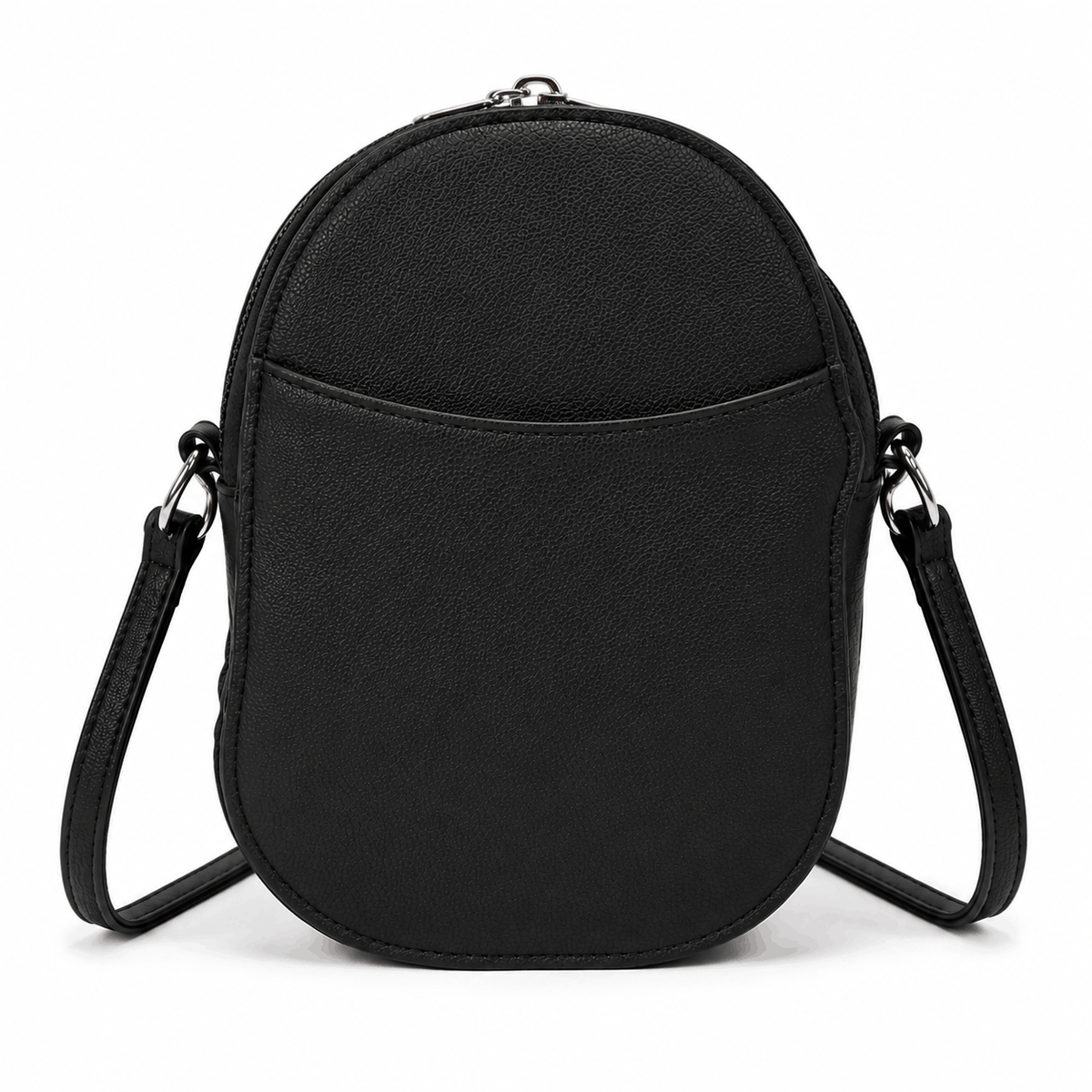 Back view of the Glitter Unicorn Crossbody Bag showing the rear slip pocket and adjustable strap