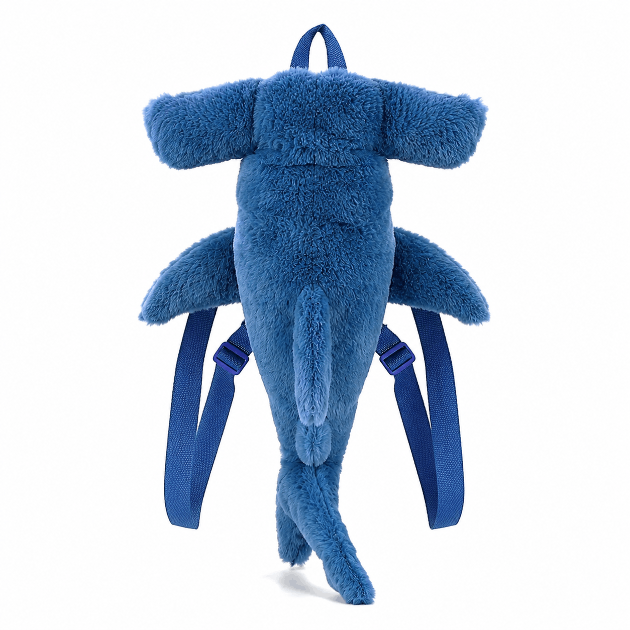 Hammerhead Shark Plush Mini Backpack front view