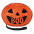 Jack-O'-Lantern Spooky Crossbody Bag, Front Orange | Pakapalooza