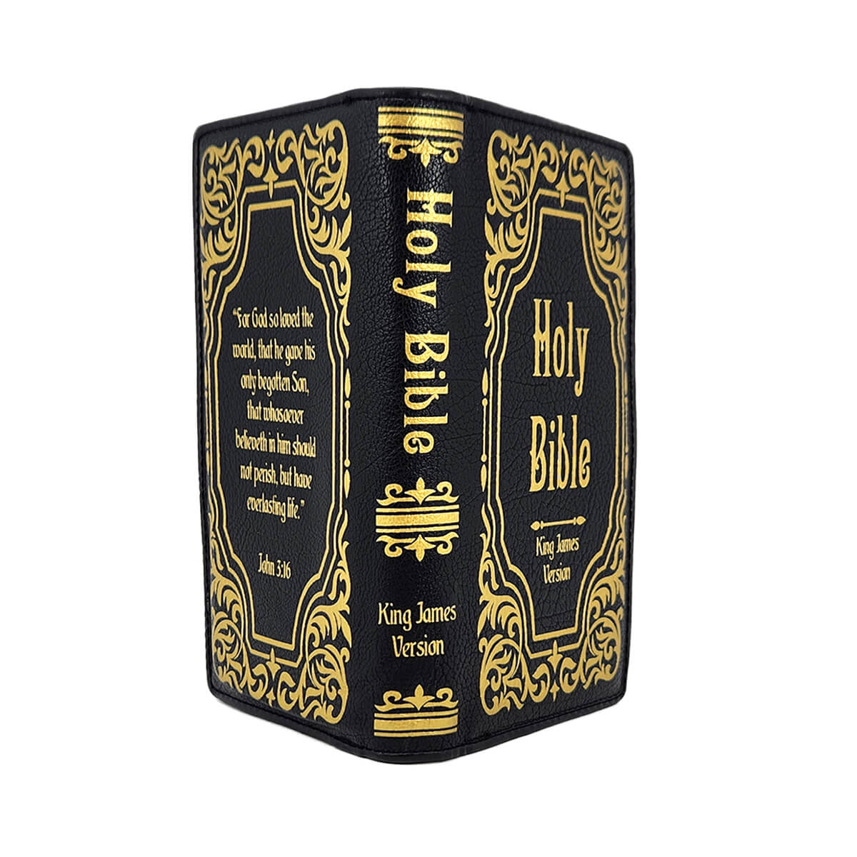 King James Holy Bible Wallet, Open | Pakapalooza
