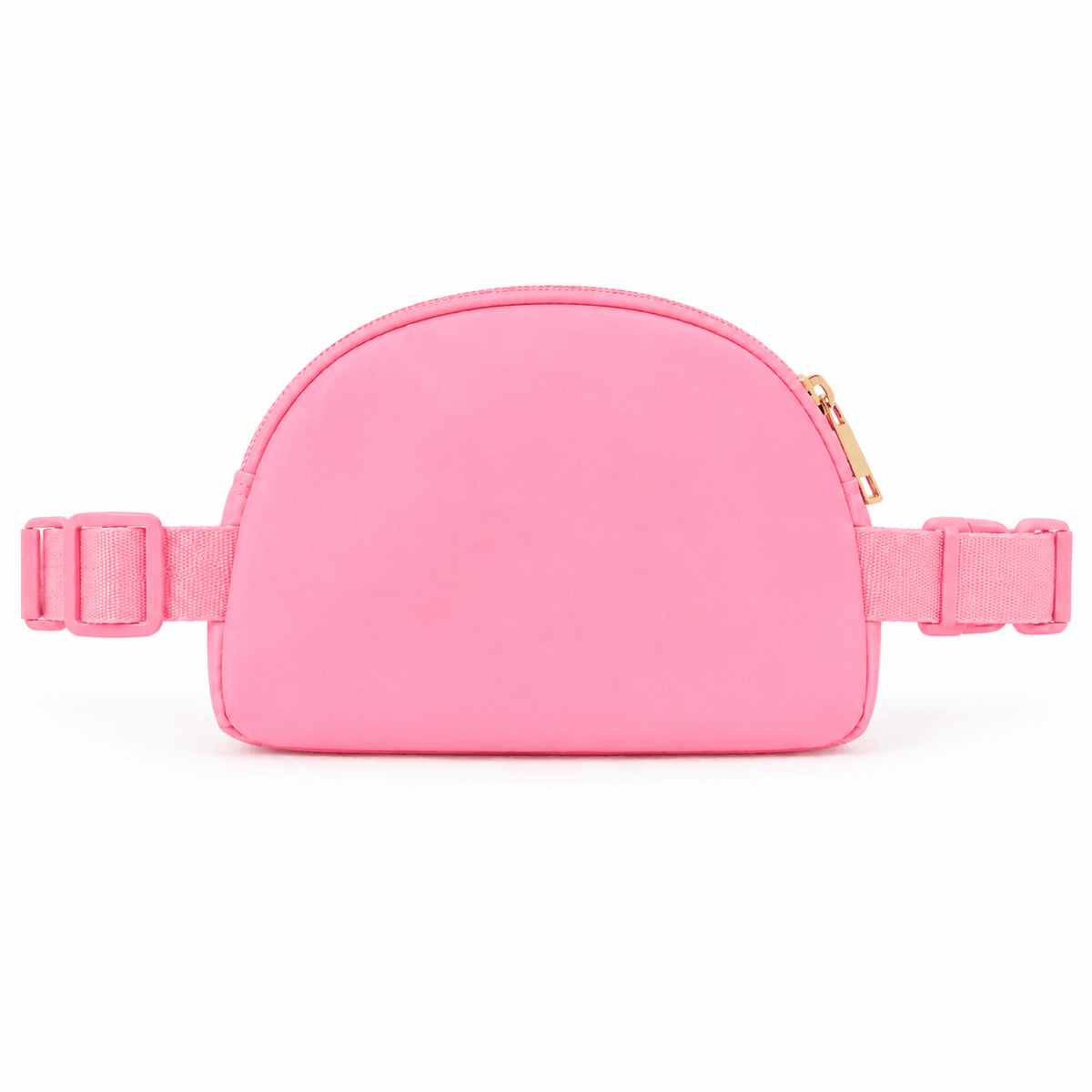 Solid pink back of the My Little Unicorn Belt Bag with adjustable strap