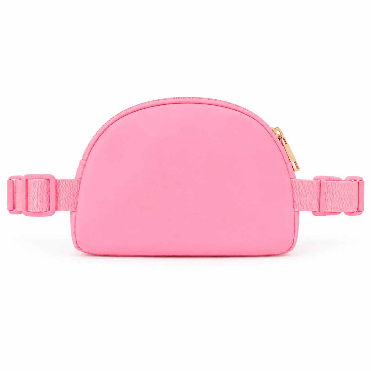 Solid pink back of the My Little Unicorn Belt Bag with adjustable strap