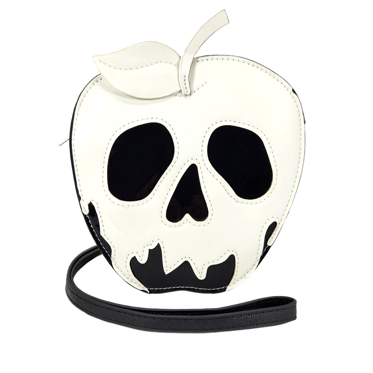 Poison Apple Crossbody Bag, Front White | Pakapalooza