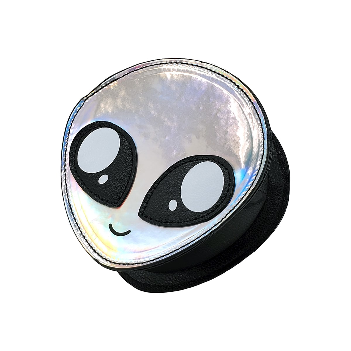 Alien Face Mini Wristlet, Angle | Pakapalooza