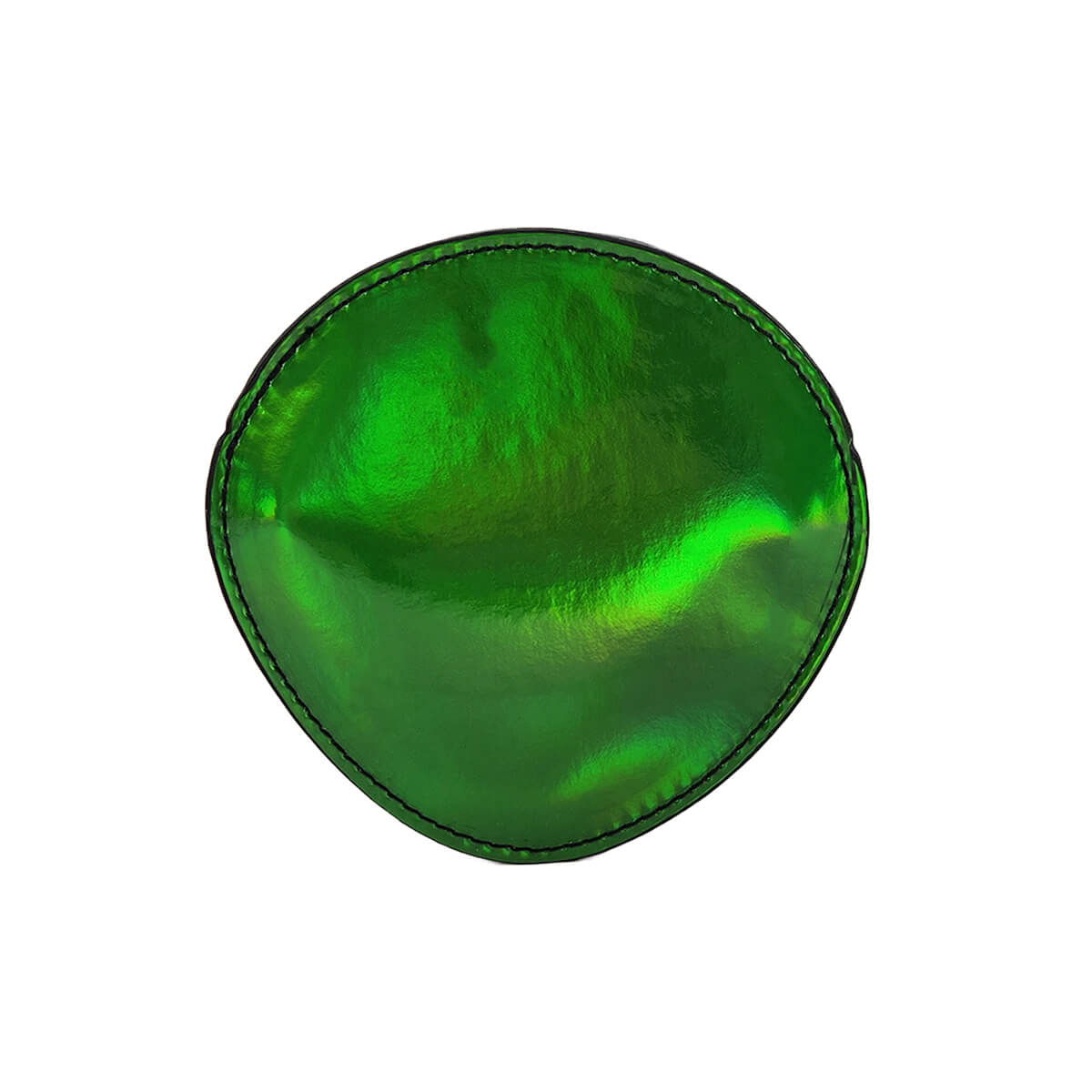 Alien Face Mini Wristlet, Green, Back | Pakapalooza