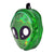 Alien Head Backpack Green, Side | Pakapalooza