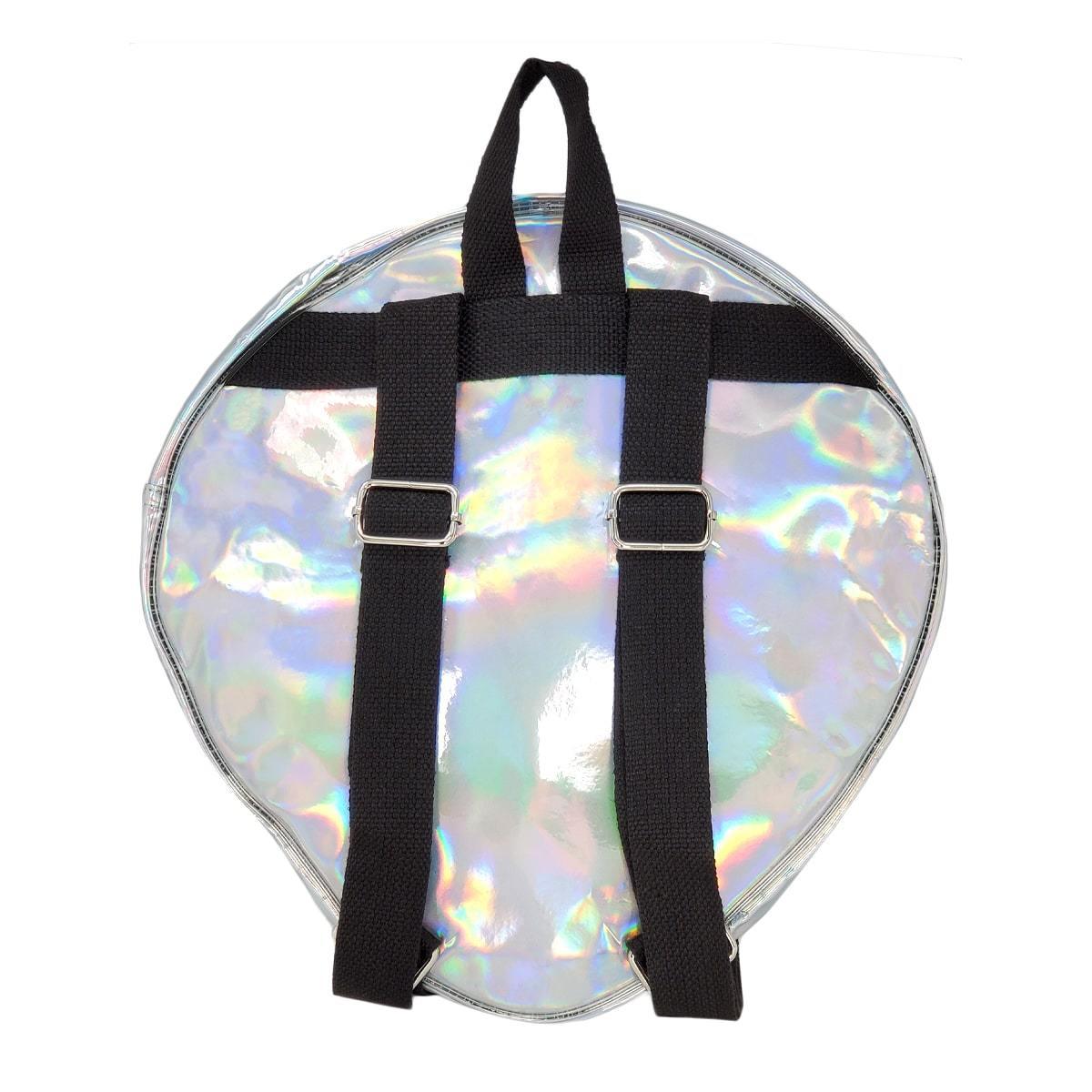 Alien Head Backpack Silver, Back | Pakapalooza