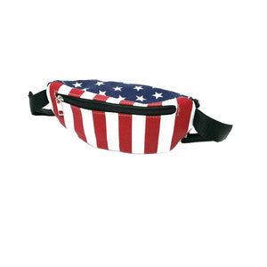 American Flag Fanny Pack, Back | Pakapalooza