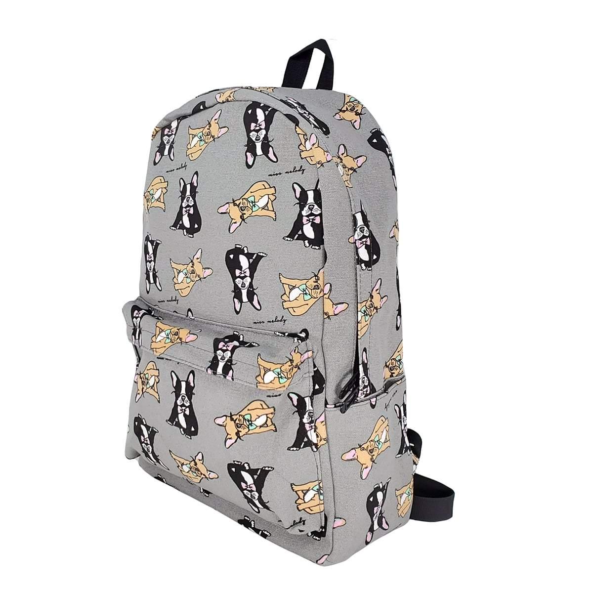 Boston Terrier Backpack, Side | Pakapalooza