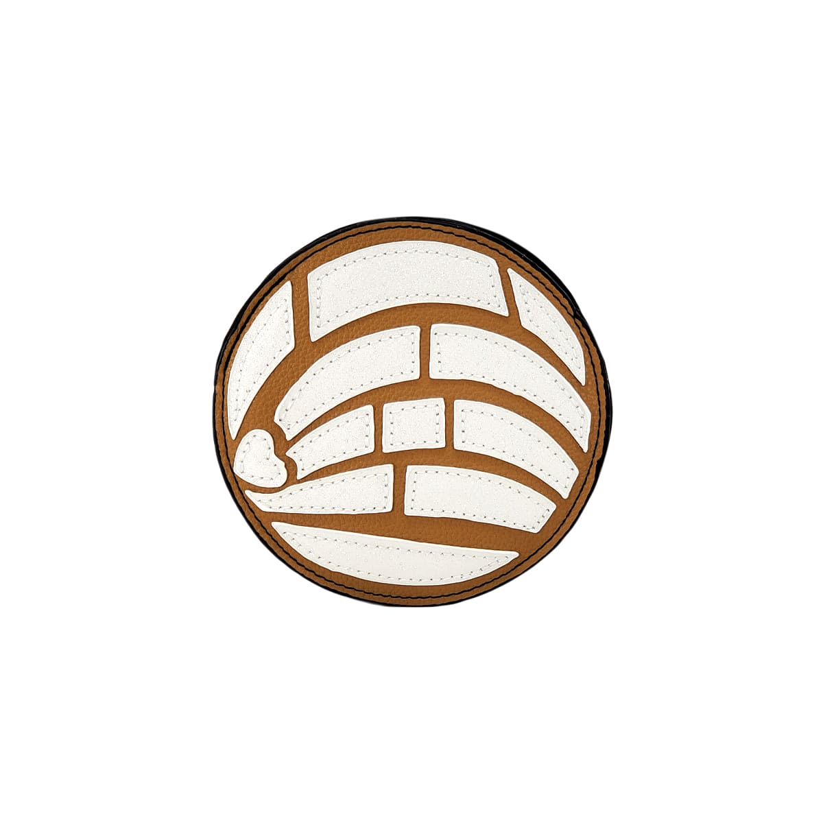 Concha Bread Mini Wristlet, Front | Pakapalooza