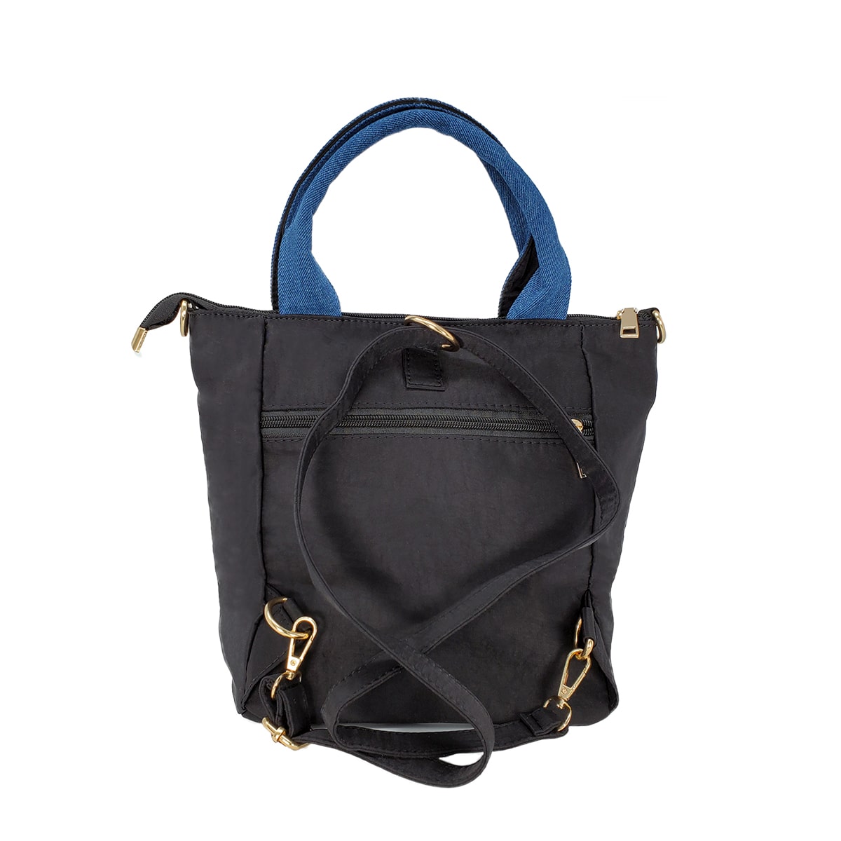 Denim Skirt Tote Bag, Backpack Black | Pakapalooza