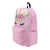 Girl Unicorn Backpack, Pink, Side | Pakapalooza