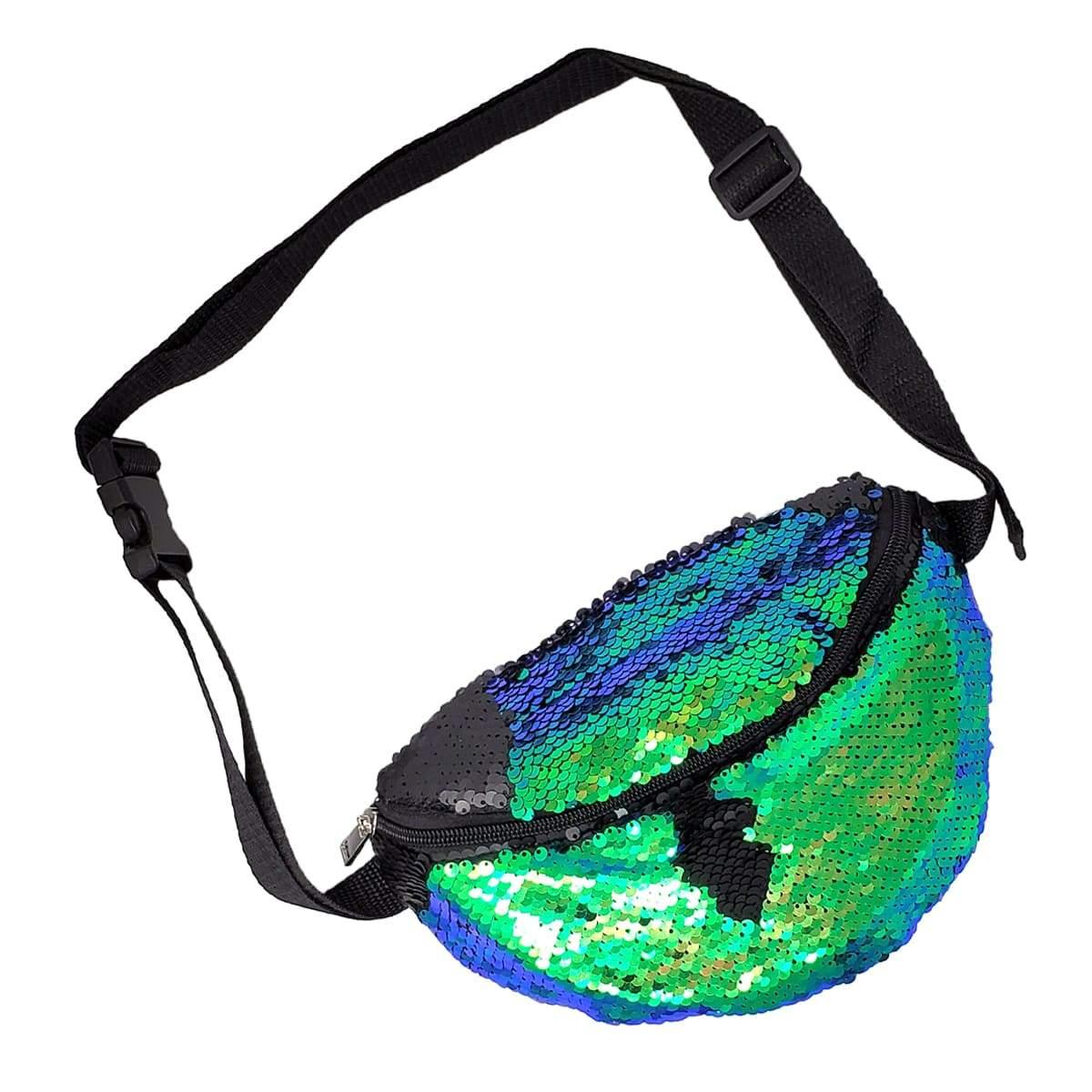 Green Sequin Fanny Pack | Pakapalooza