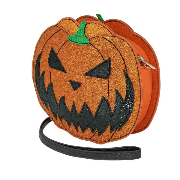 Festive and Practical Jack O Lantern Crossbody Bag Pakapalooza