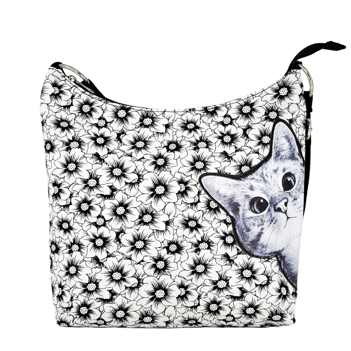 Kitty Shoulder Bag, Front | Pakapalooza
