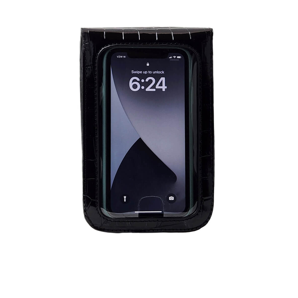 Phone Crossbody Bag, Front, Black | Pakapalooza