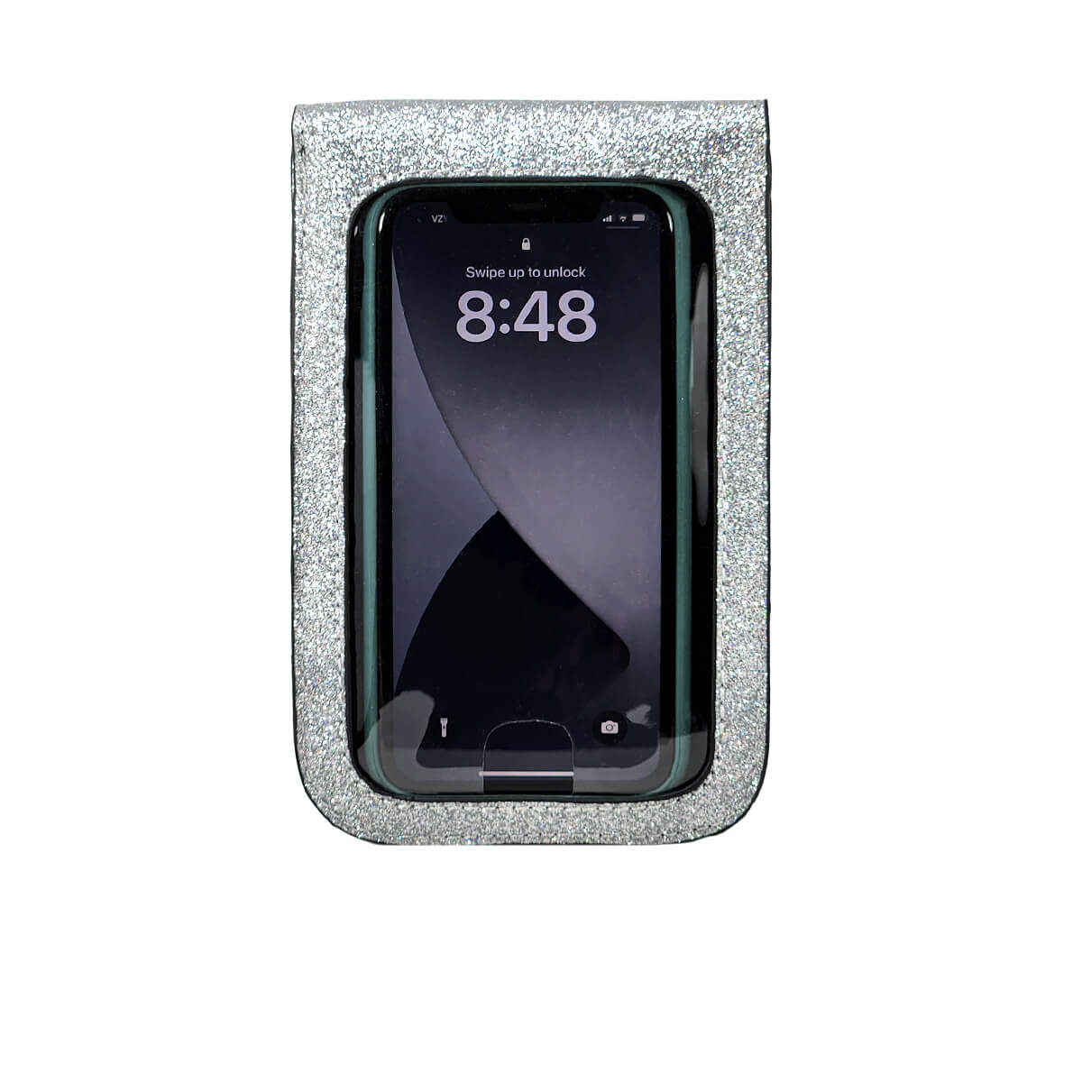 Phone Crossbody Bag, Front, Black | Pakapalooza