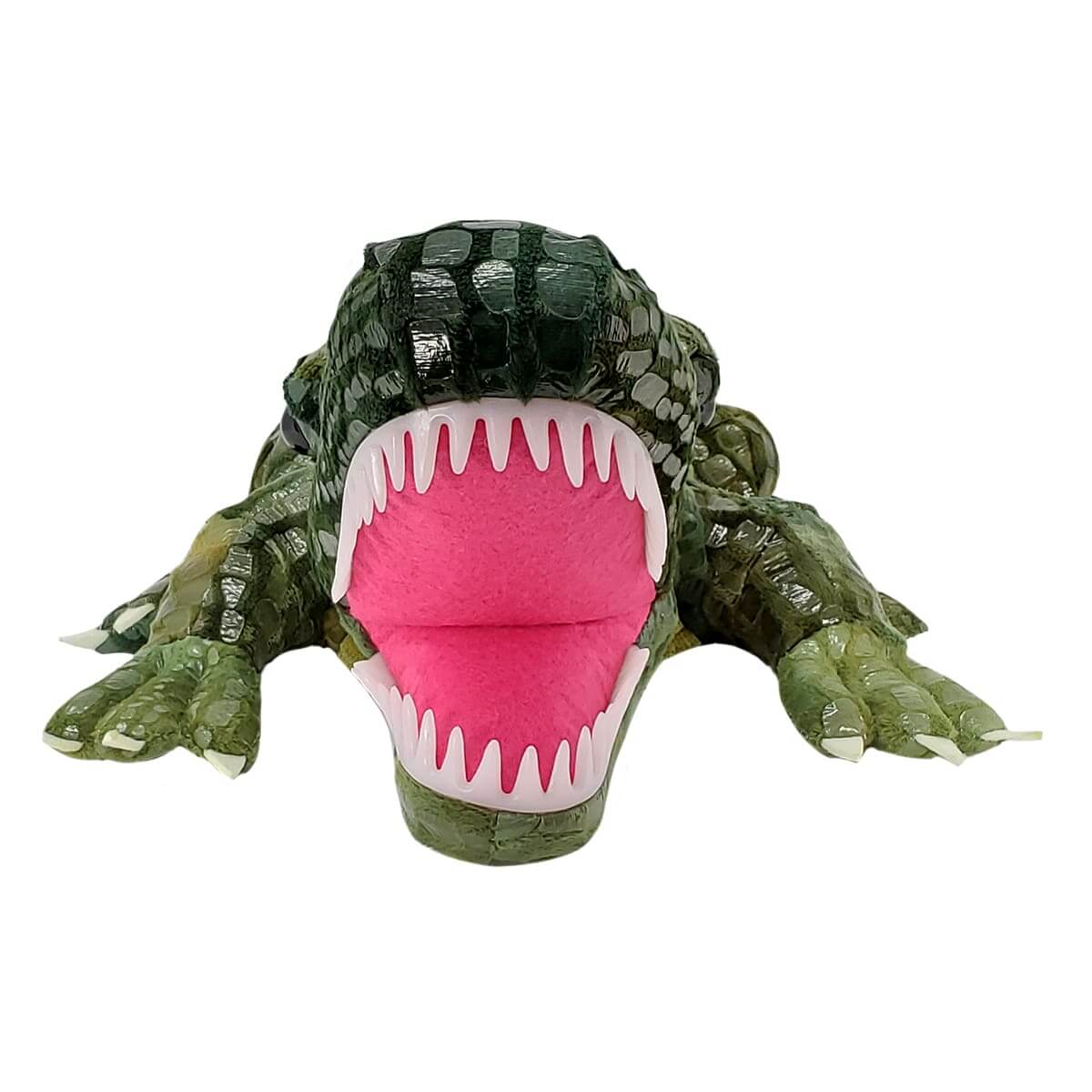 Plush Alligator Mini Backpack, Front | Pakapalooza