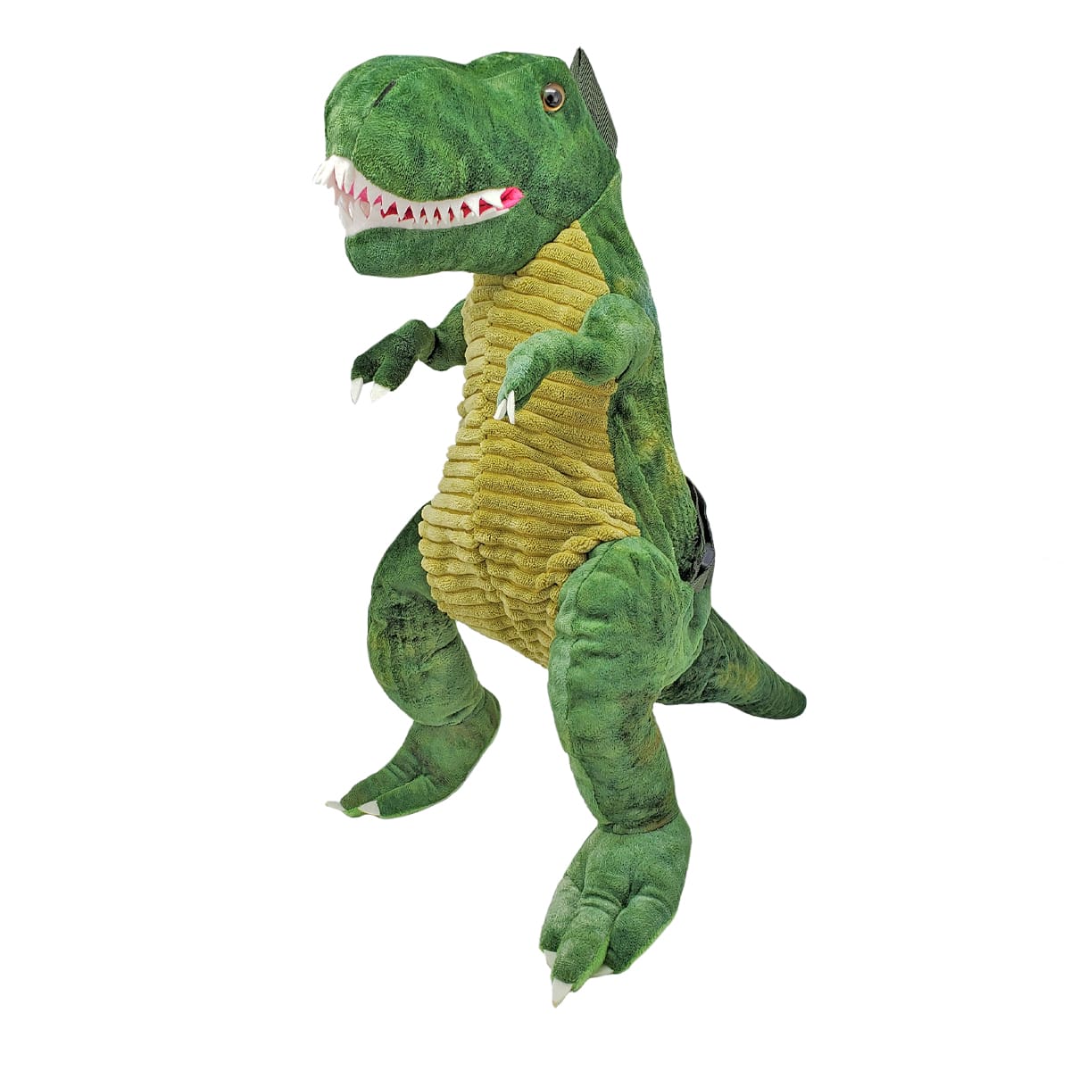 Plush Dinosaur Mini Backpack, Side | Pakapalooza