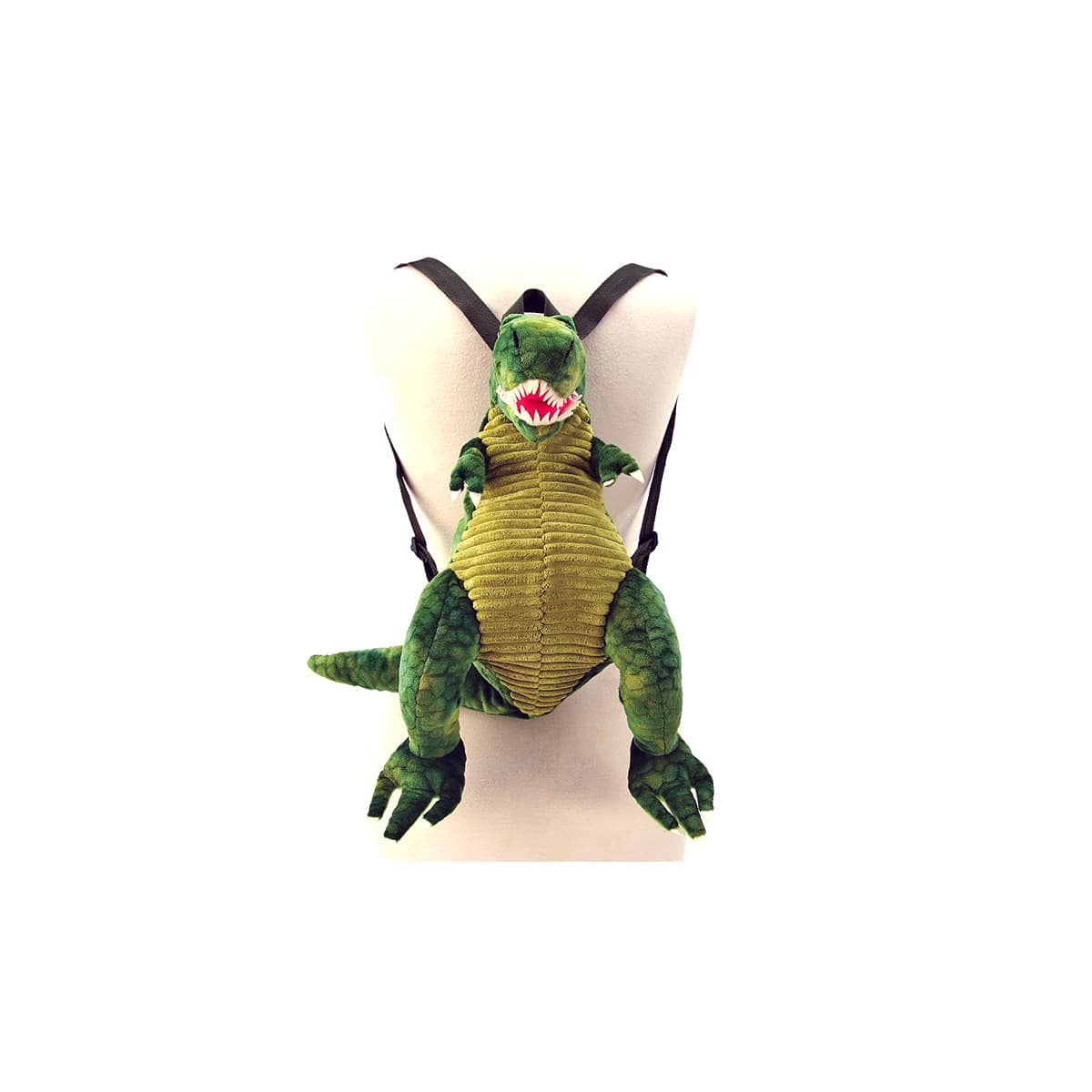Plush Dinosaur Mini Backpack, Model | Pakapalooza