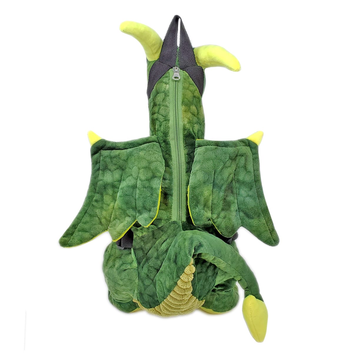 Plush Dragon Mini Backpack, Back | Pakapalooza