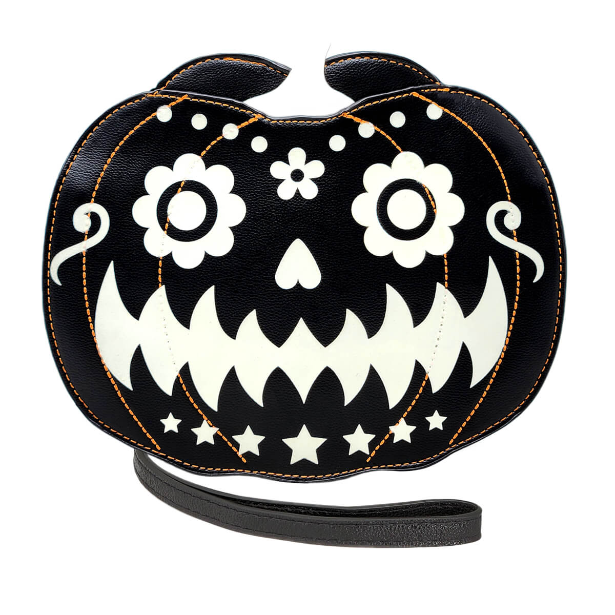 Pumpkin Crossbody Bag, Back | Pakapalooza