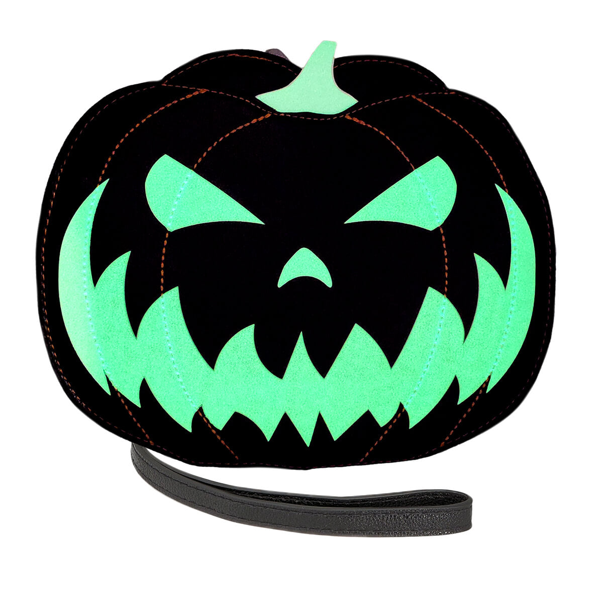 Pumpkin Crossbody Bag, Front Glow | Pakapalooza