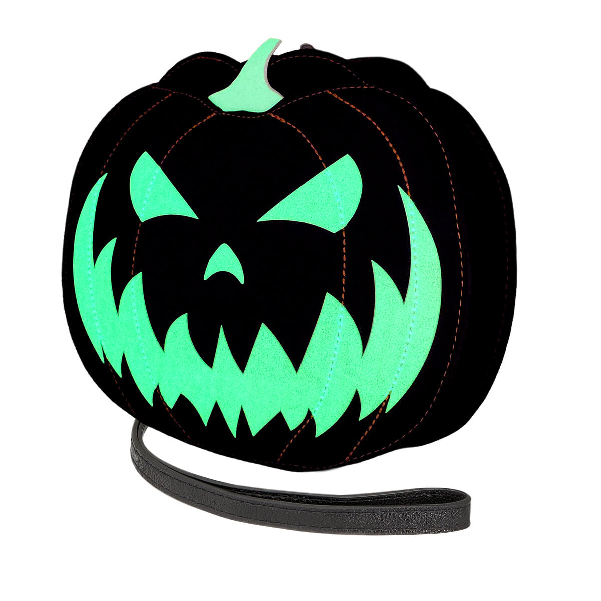 Pumpkin Crossbody Bag, Side Glow | Pakapalooza