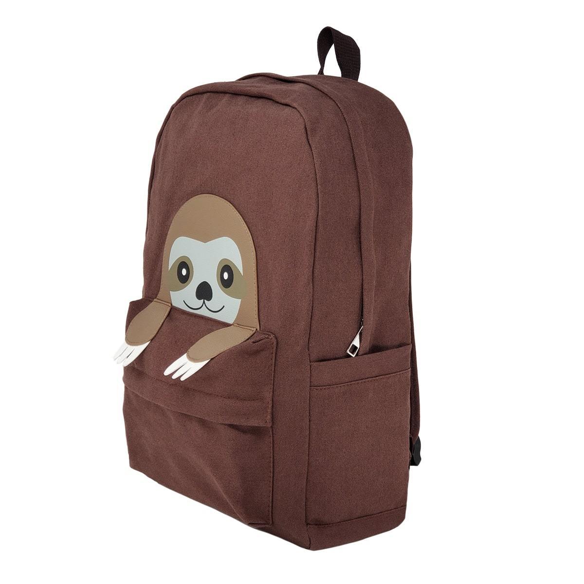 Sloth Backpack, Side | Pakapalooza