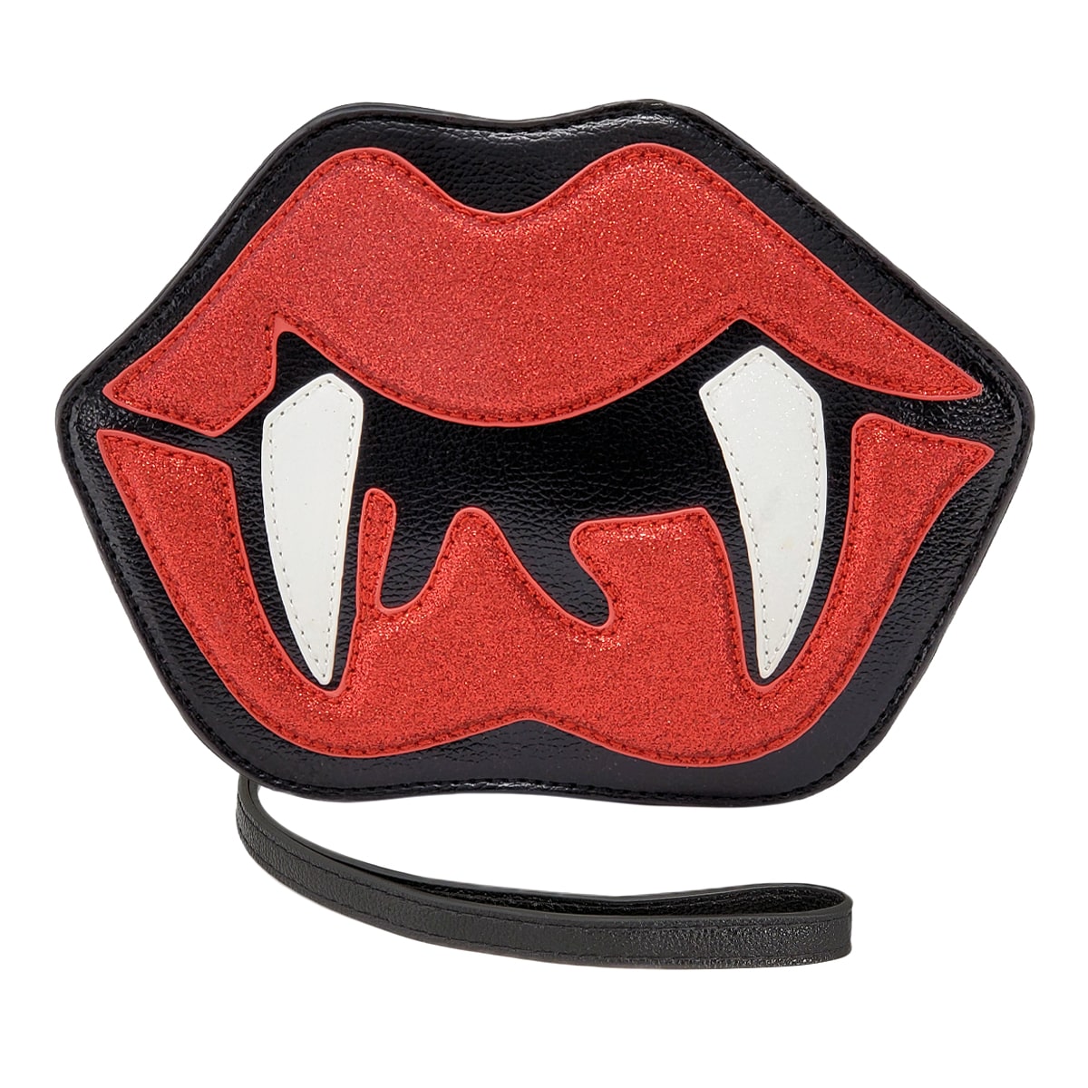Vampire Teeth Crossbody Bag, Front | Pakapalooza
