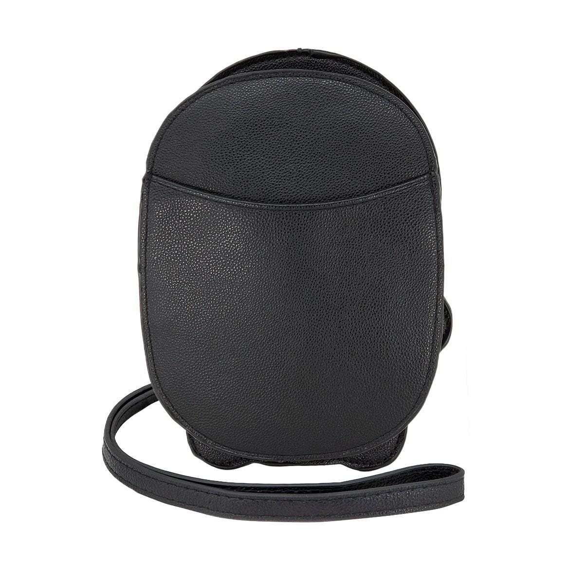 Voodoo Doll Crossbody Bag, White, Back | Pakapalooza